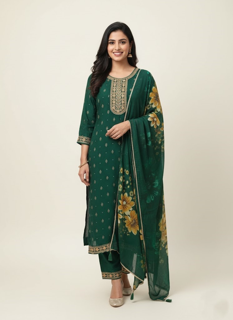 LADIES CHURIDAR L/P LS